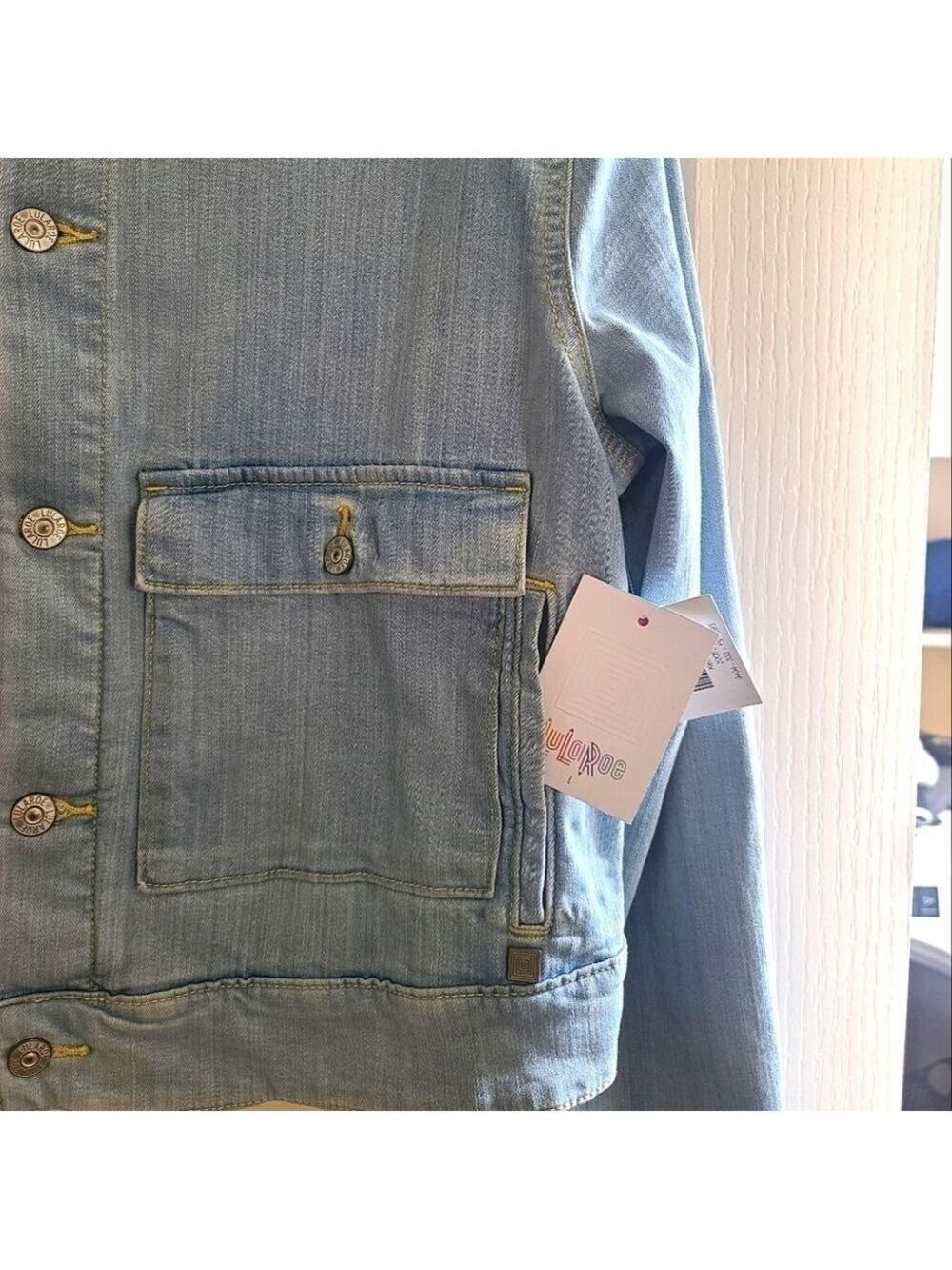 Lularoe Kenny Jean jacket and ribbed pencil dress--NWT! - Picture 10 of 15